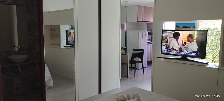 Flat 1 Quarto em Pipa No Terreo-SH121M