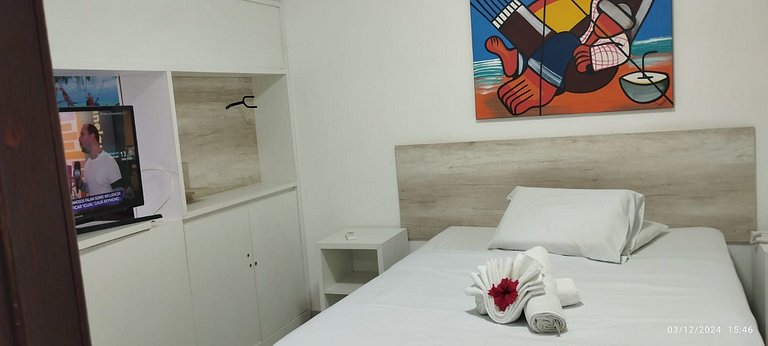 Flat 1 Quarto em Pipa No Terreo-SH121M