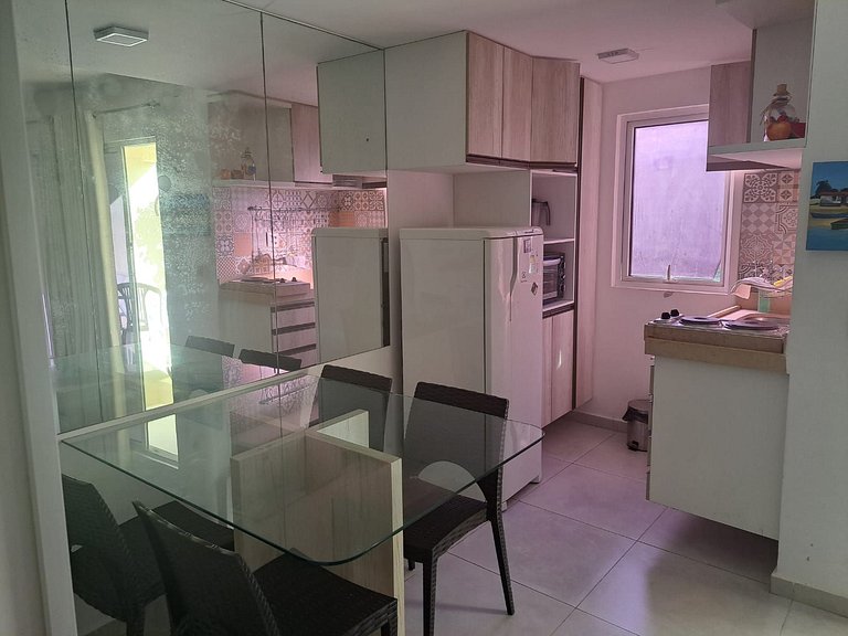 Flat 1 Quarto em Pipa No Terreo-SH121M
