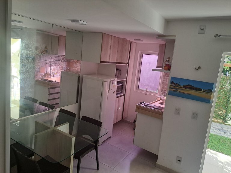 Flat 1 Quarto em Pipa No Terreo-SH121M