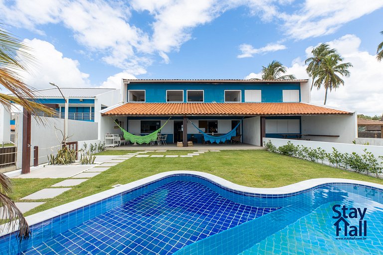 Casa Carneiros BeiraMar 8Qts Serv. Coz/Limp SH2425