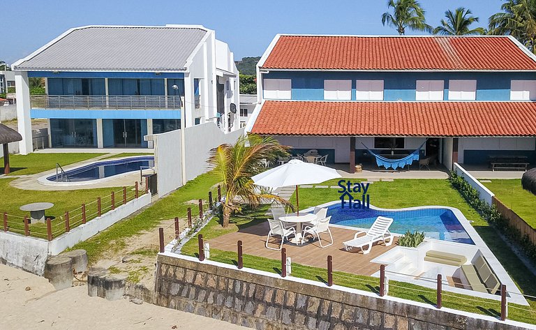 Casa Pé Areia 8 qt Pisci Priv. e Cozinheira SH2425