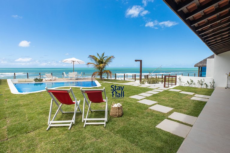 Casa Pé Areia 8 qt Pisci Priv. e Cozinheira SH2425