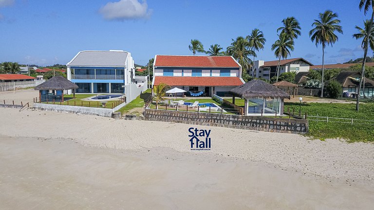 Casa Pé Areia 8 qt Pisci Priv. e Cozinheira SH2425