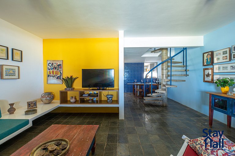 Casa Beira Mar-Piscina Privativa+Cozinheira-SH024
