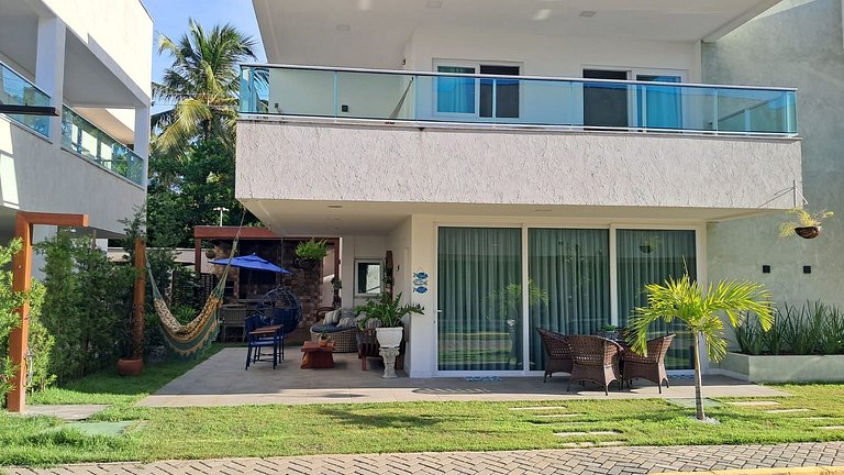 Casa de luxo, 4 Suites e Cond C Piscina-SH062