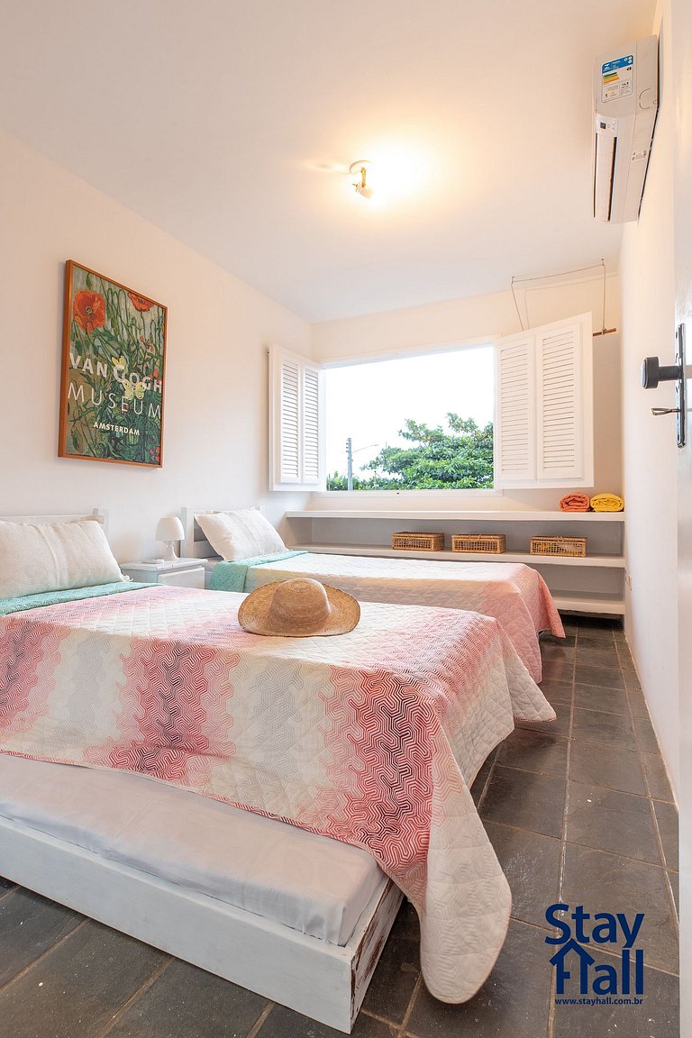 Casa Pé Areia 8 qt Pisci Priv. e Cozinheira SH2425