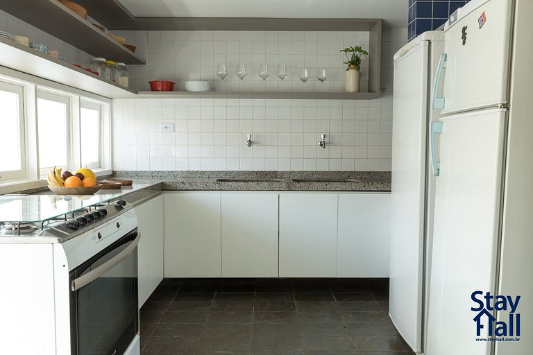 Casa Pé Areia 8 qt Pisci Priv. e Cozinheira SH2425