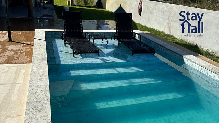 Bela Casa-Com 3 Suites e Piscina Privativa-SH123M