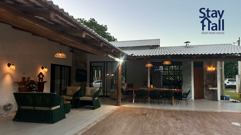Bela Casa-Com 3 Suites e Piscina Privativa-SH123M