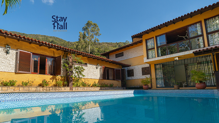 Mansão Bardô-5qts-Piscina e Academia -SH111M