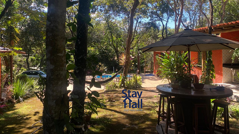 Refugio na Natureza-Chácara com Piscina Privativa