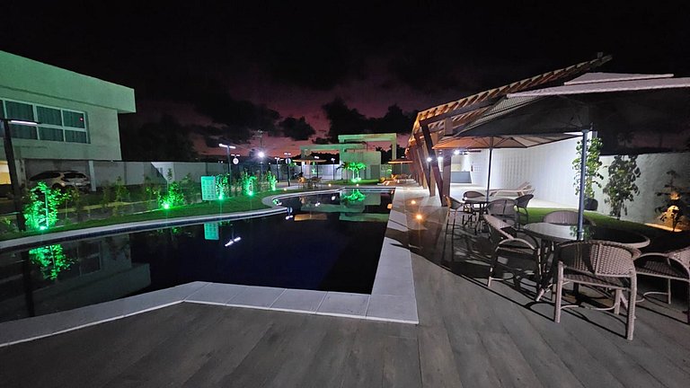 Casa de luxo, 4 Suites e Cond C Piscina-SH062