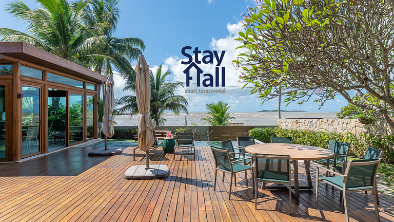 Casa de Luxo na Barra de Sirinhaém-8 suítes SH125