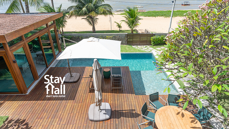 Casa de Luxo na Barra de Sirinhaém-8 suítes SH125