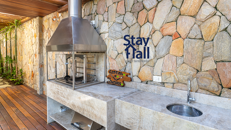 Casa de Luxo na Barra de Sirinhaém-8 suítes SH125