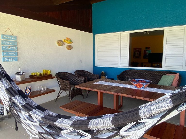 Casa Pé Areia 8 qt Pisci Priv. e Cozinheira SH2425