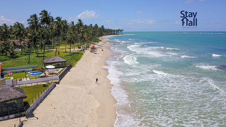 Casa Beira Mar-Piscina Privativa+Cozinheira-SH024