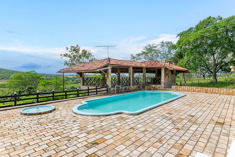 Casa de Campo com Piscina 4 Quartos-106M