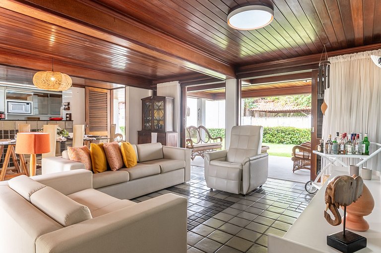 SH132-Tamandaré House-5bedrooms-Private Pool+Cleaning Lady