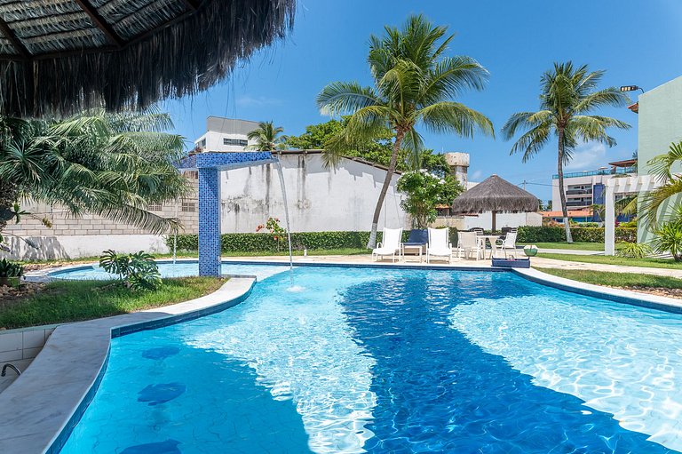 Paraíso Tamandaré-Piscina Privativa+Faxineira-132D