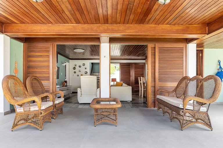 Casa Luxo-Piscina Privativa e Faxineira-132D