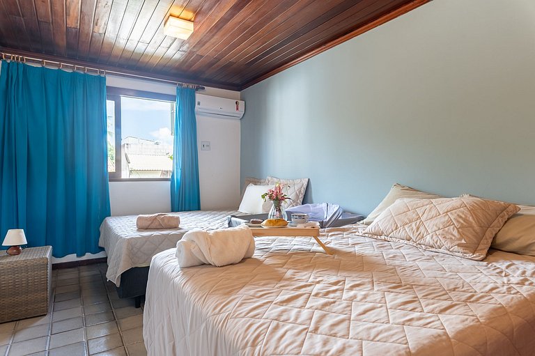 Casa Luxo-Piscina Privativa e Faxineira-132D