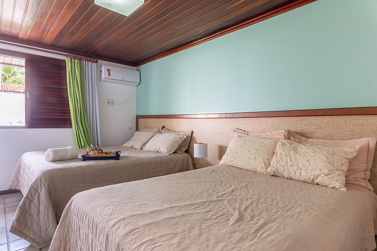 Paraíso Tamandaré-Piscina Privativa+Faxineira-132D