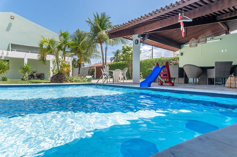 Casa Luxo-Piscina Privativa e Faxineira-132D