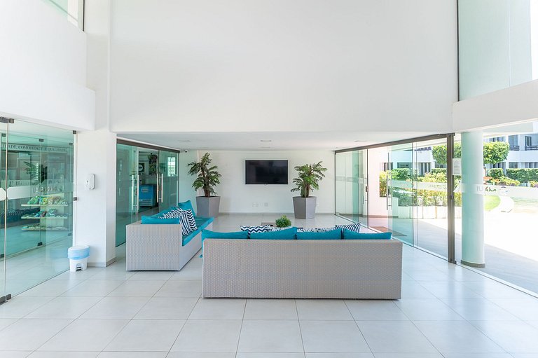 Flat beira mar-Tamandaré-c/ Churrasq-SH133