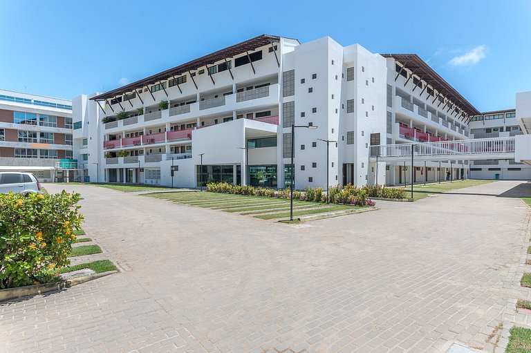 Flat beira mar-Tamandaré-c/ Churrasq-SH133