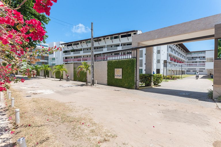 Flat beira mar-Tamandaré-c/ Churrasq-SH133