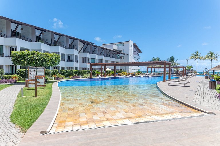 Flat beira mar-Tamandaré-c/ Churrasq-SH133