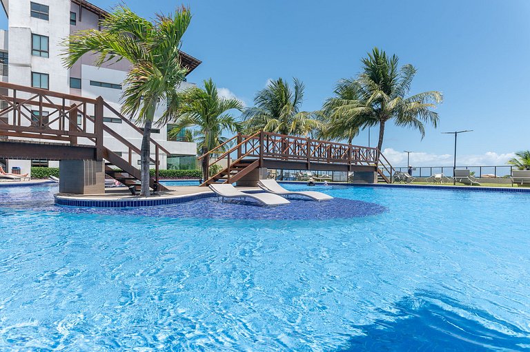 Flat beira mar-Tamandaré-c/ Churrasq-SH133