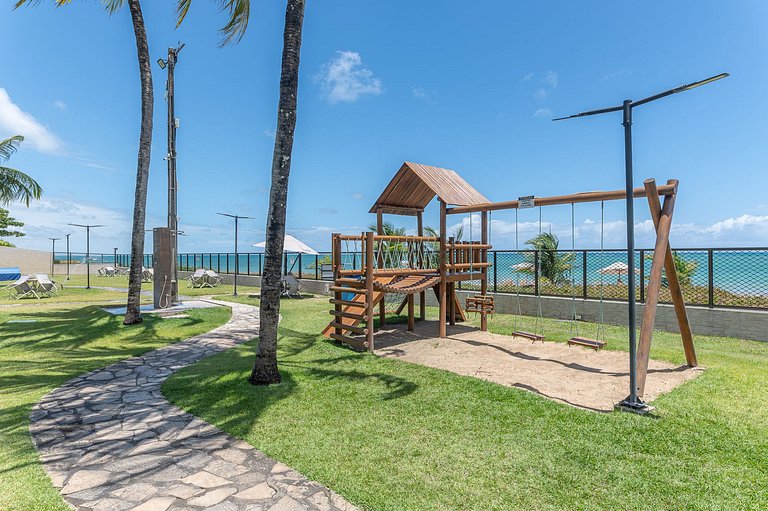 Flat beira mar-Tamandaré-c/ Churrasq-SH133