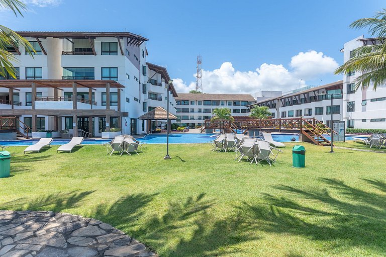 Flat beira mar-Tamandaré-c/ Churrasq-SH133