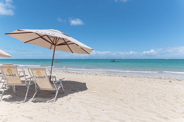 Flat beira mar-Tamandaré-c/ Churrasq-SH133