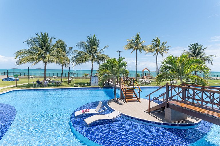 Flat beira mar-Tamandaré-c/ Churrasq-SH133