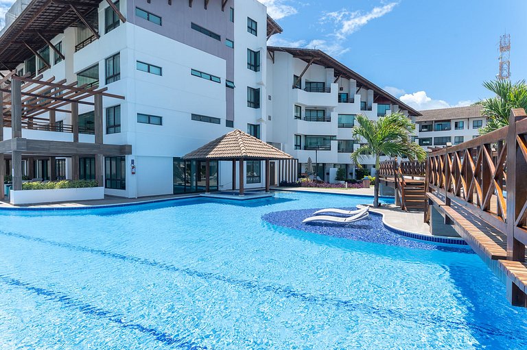 Flat beira mar-Tamandaré-c/ Churrasq-SH133