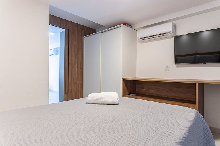 Flat beira mar-Tamandaré-c/ Churrasq-SH133