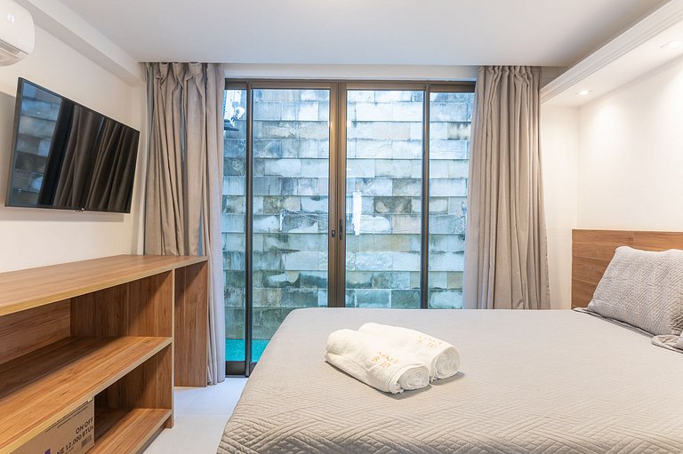 Flat beira mar-Tamandaré-c/ Churrasq-SH133