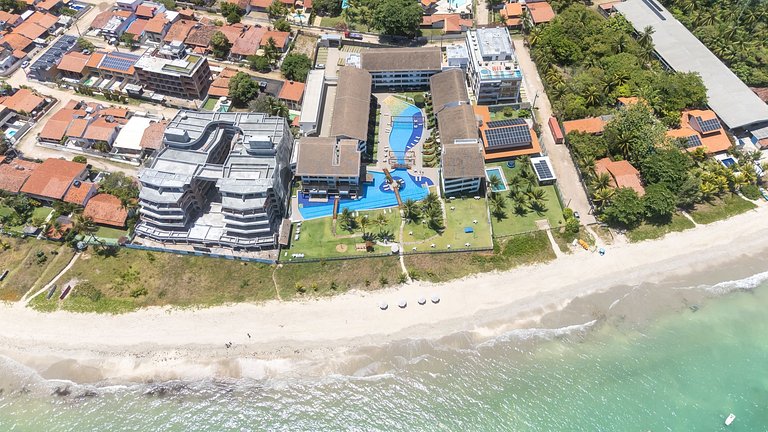 Flat beira mar-Tamandaré-c/ Churrasq-SH133