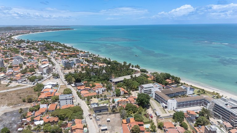 Flat beira mar-Tamandaré-c/ Churrasq-SH133