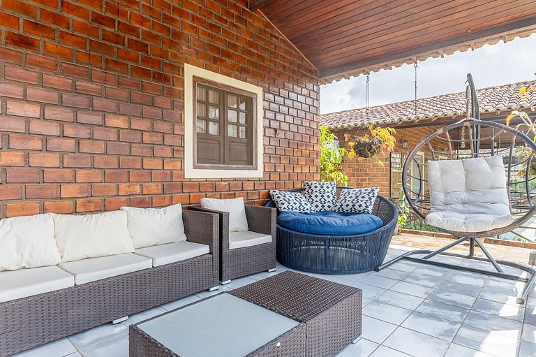 Casa 3Qt Gravatá • Piscina no Cond.-Churrasq SH136