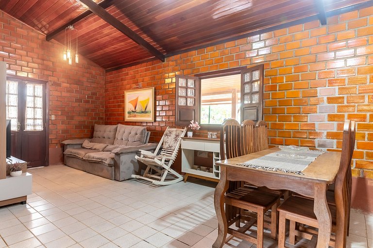 Casa 3Qt Gravatá • Piscina no Cond.-Churrasq SH136