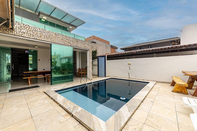 Casa 4 Suites Piscina Barra de Sao Miguel-137M