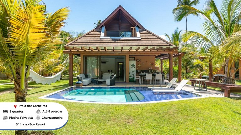 Bangalô Luxo-Piscina Privativa-Eco Resort-SH134
