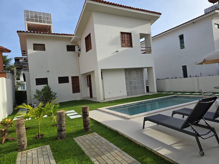 Casa Piscina Privativa-Cond. Beira Mar-5qts-SH088