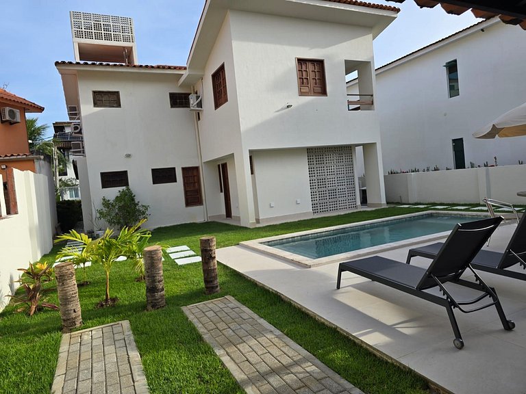 Casa Piscina Privativa-Cond. Beira Mar-5qts-SH088