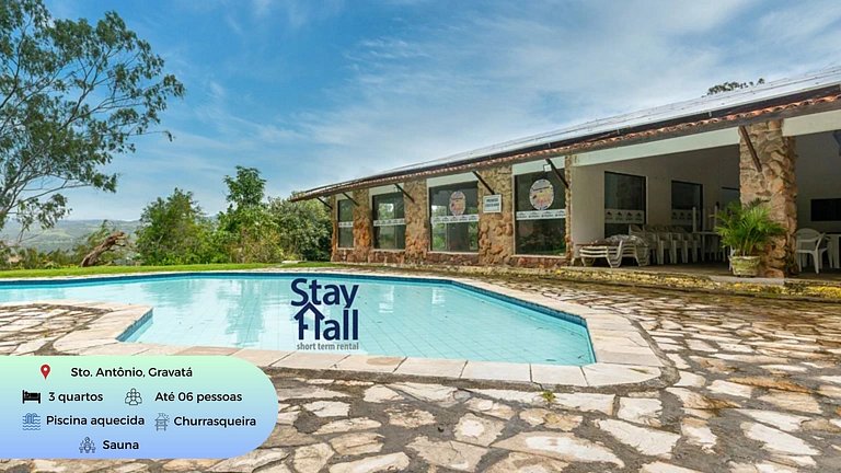 Family Refuge-Country House in Gravata-3QTS-065